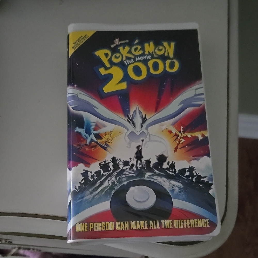 Pokémon 2000 VHS Tape